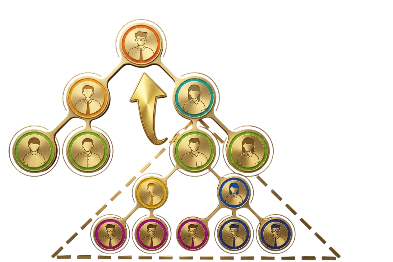 Symbol für den Board MLM-Plan