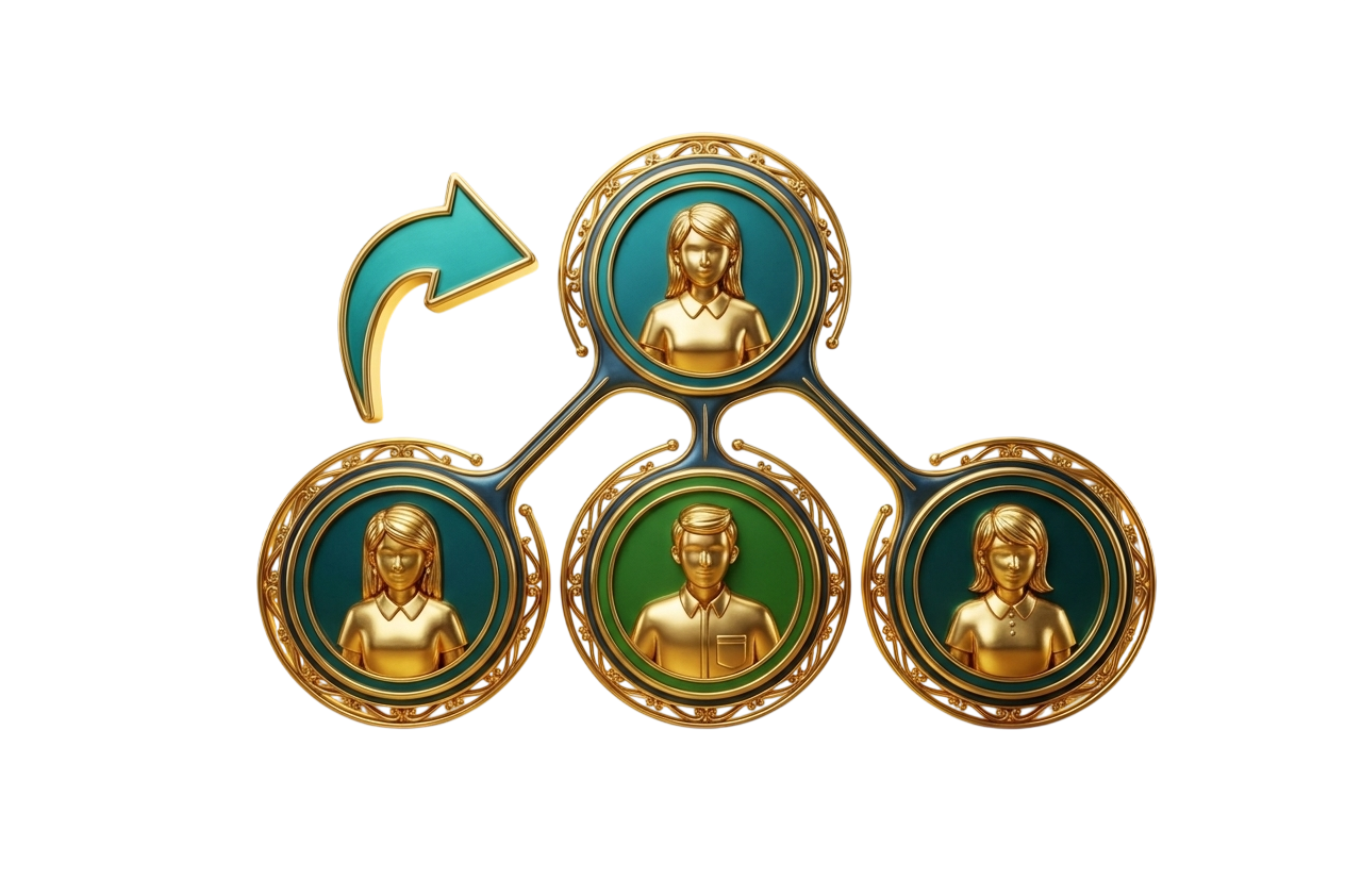 Symbol für den Donation MLM-Plan
