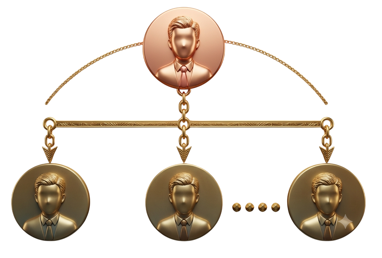 Symbol für den Gift MLM-Plan