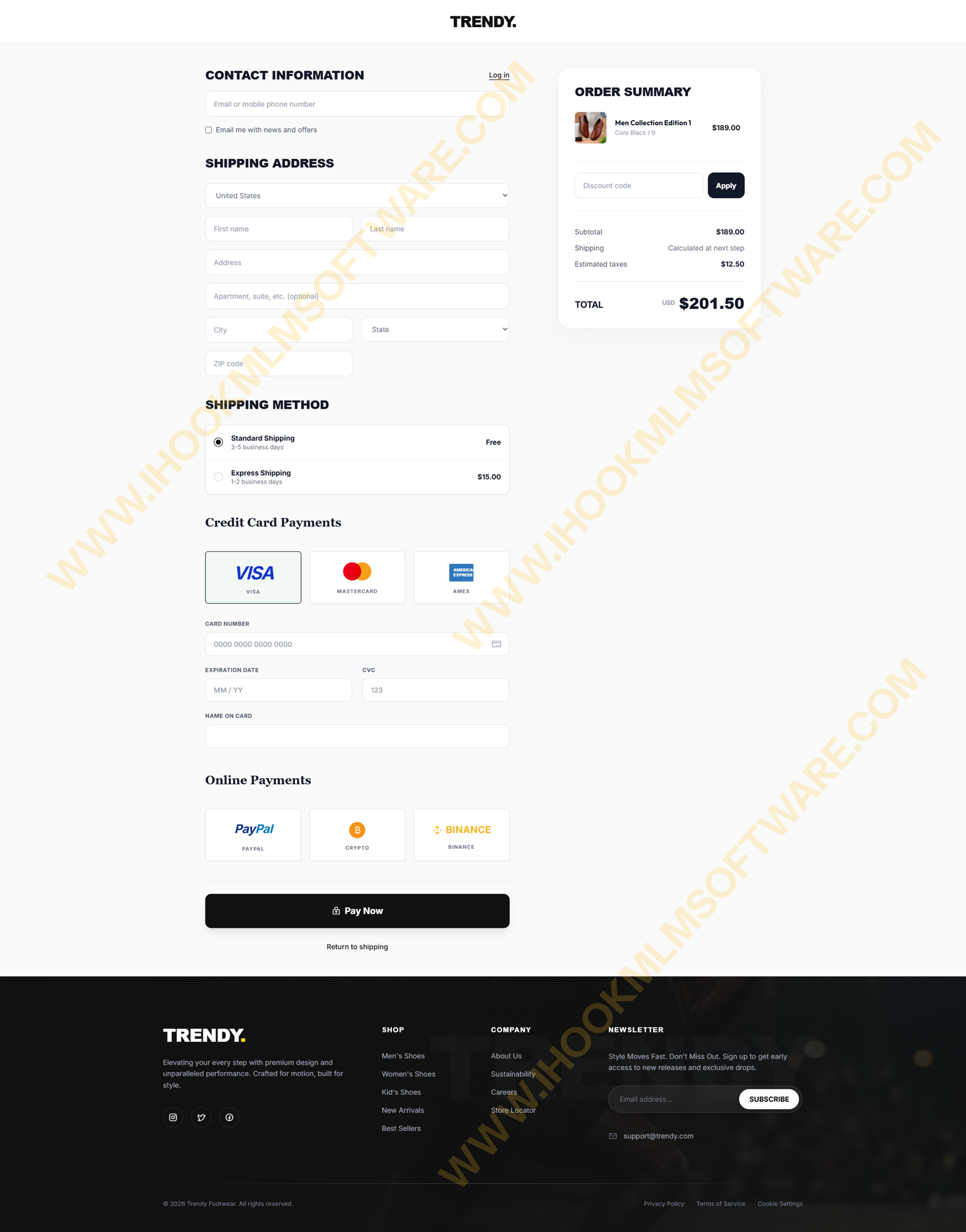 Checkout Preview